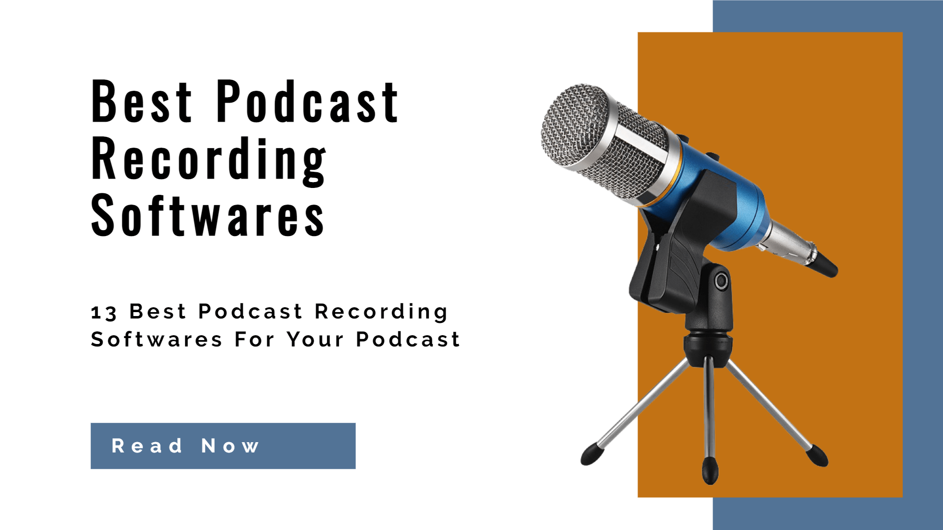 The Best Podcast Recording Software 2021